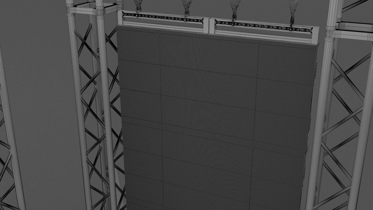 Dj Booth Stage 3d models