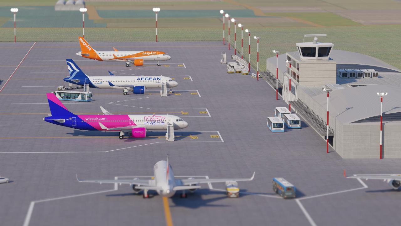 Airport Collection with Interior 3d models