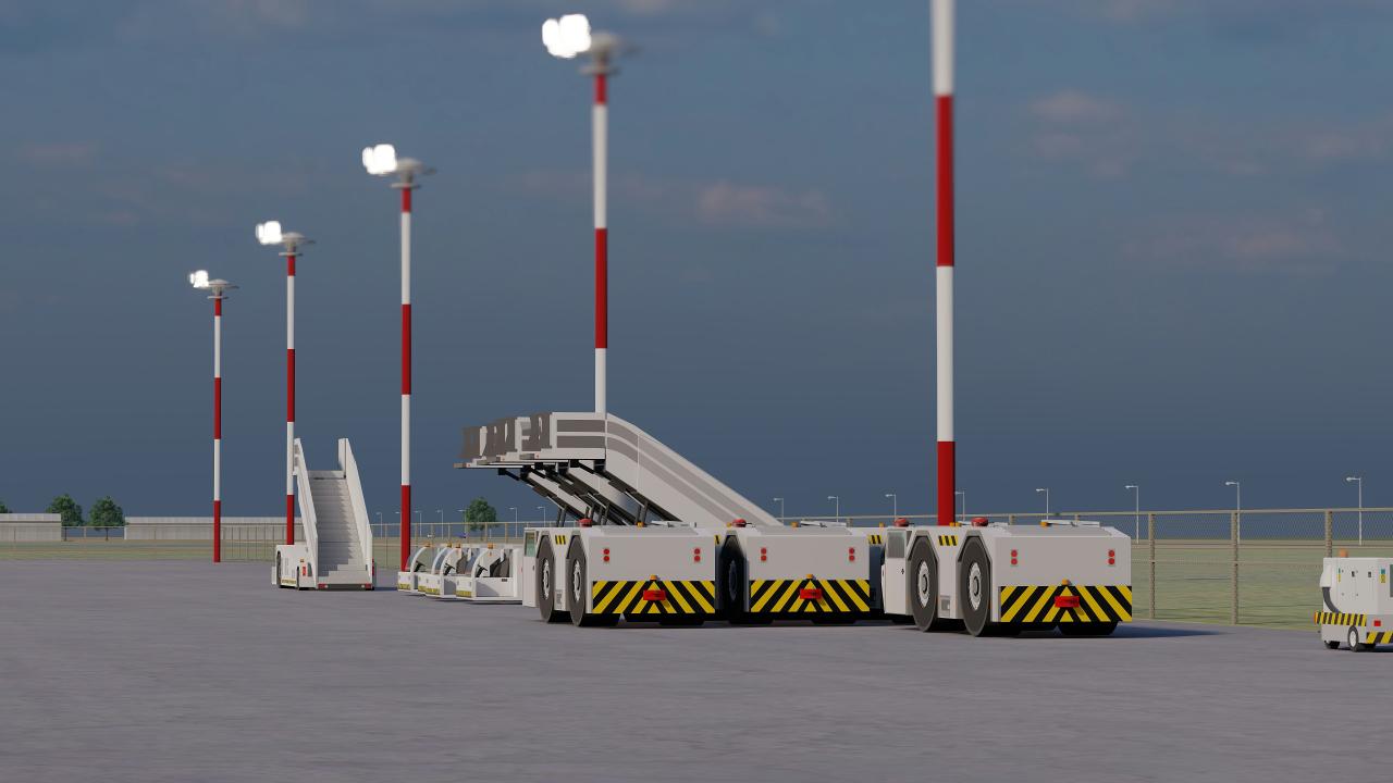 Airport Collection with Interior 3d models