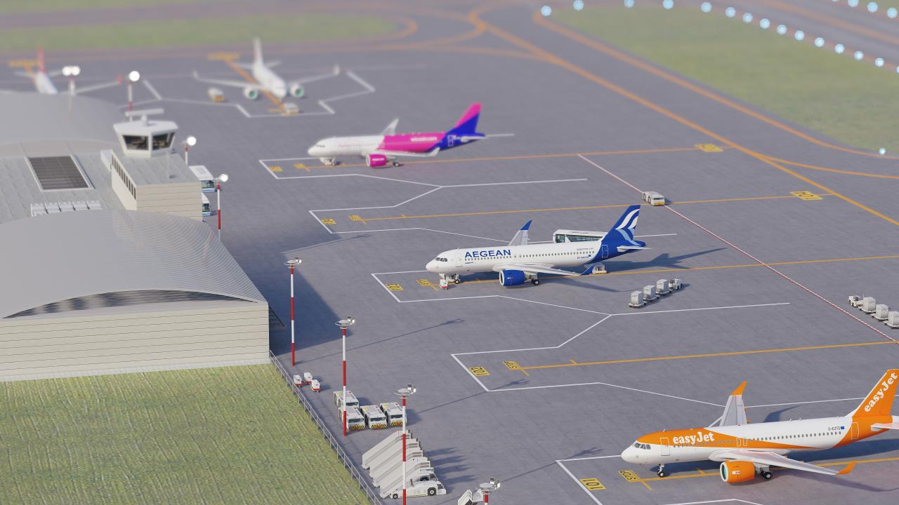 Airport Collection with Interior 3d models