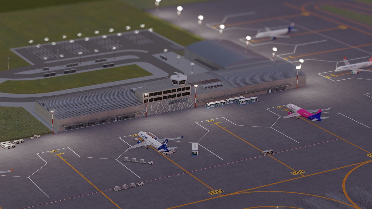 Airport Collection with Interior 3d models