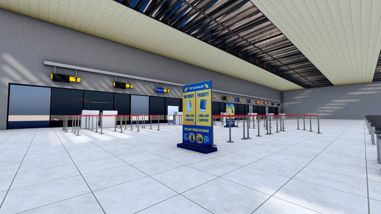 Airport Collection with Interior 3d models