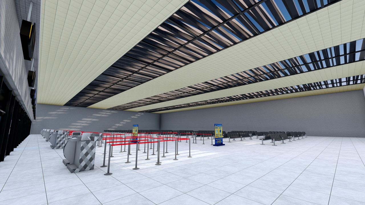 Airport Collection with Interior 3d models