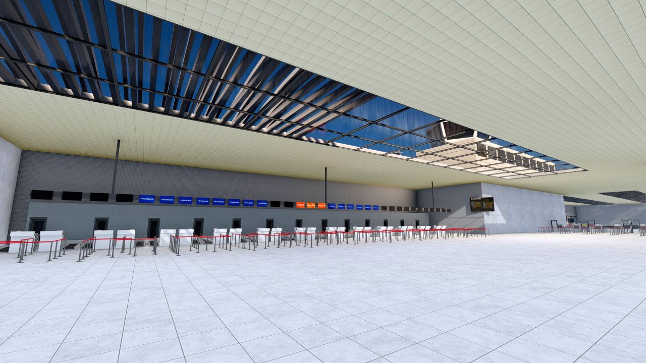 Airport Collection with Interior 3d models