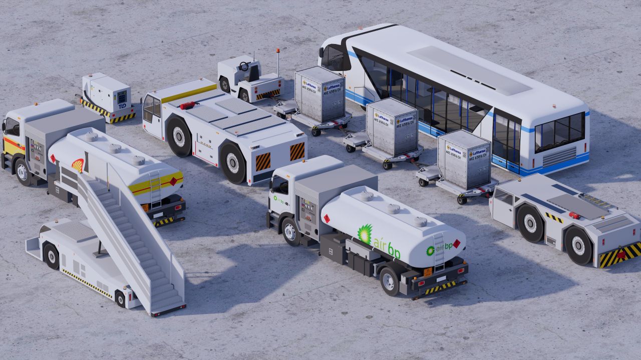 Airport Collection with Interior 3d models