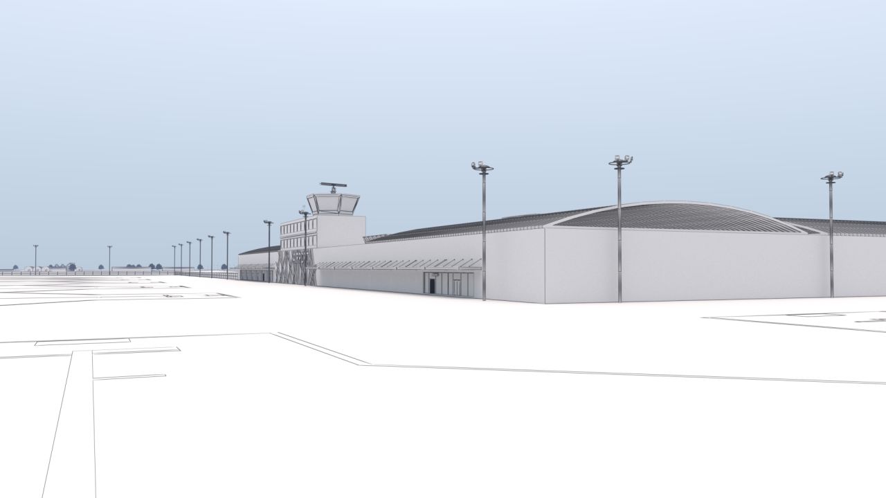 Airport Collection with Interior 3d models