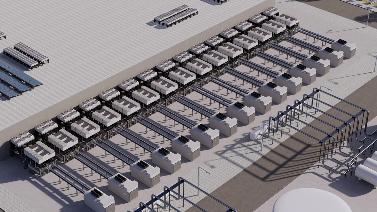 Aws Amazon Data Center Building with Interior 3d models