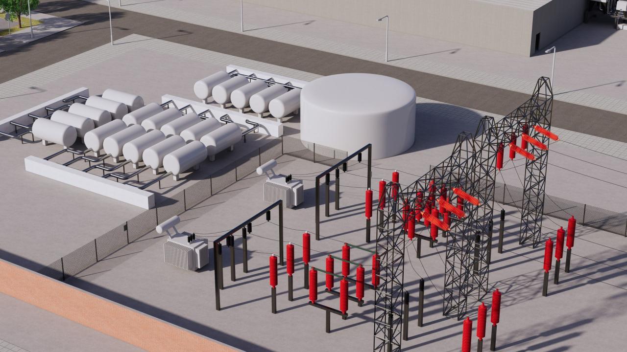 Aws Amazon Data Center Building with Interior 3d models