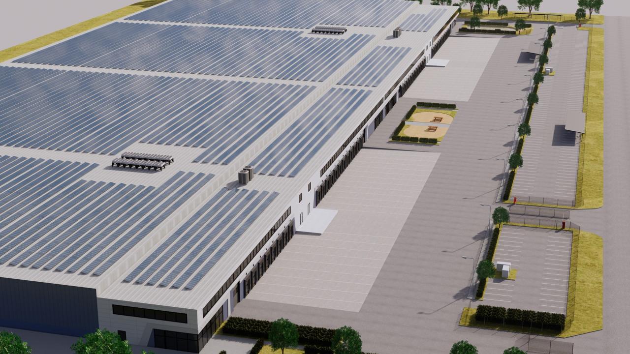 Tesla Giga Factory 3d models