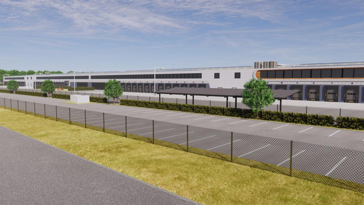 Tesla Giga Factory 3d models