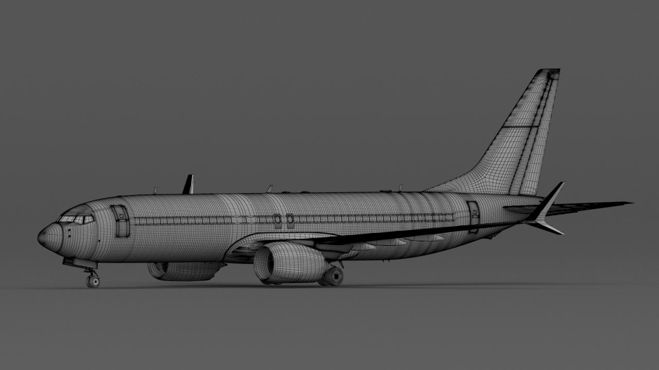 Boeing 737-800 MAX Delta Airlines 3d models