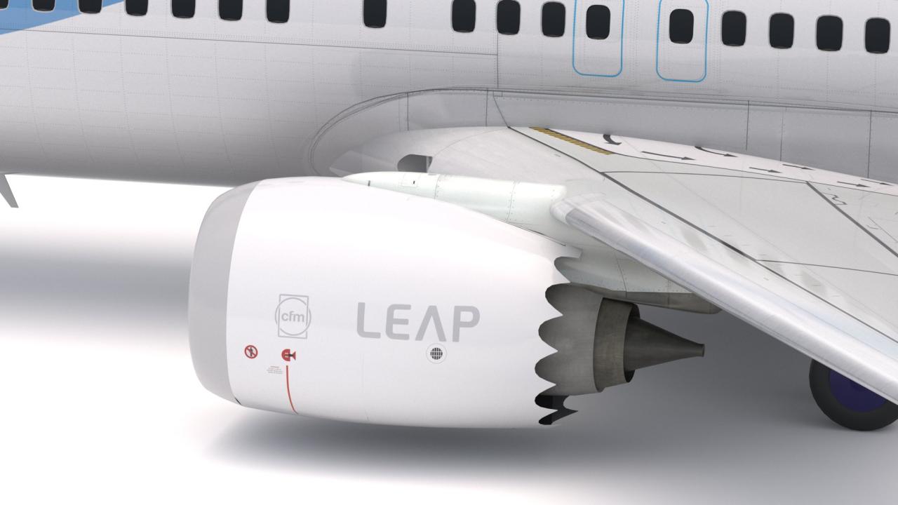 Boeing 737-800 MAX Tui Airlines 3d models