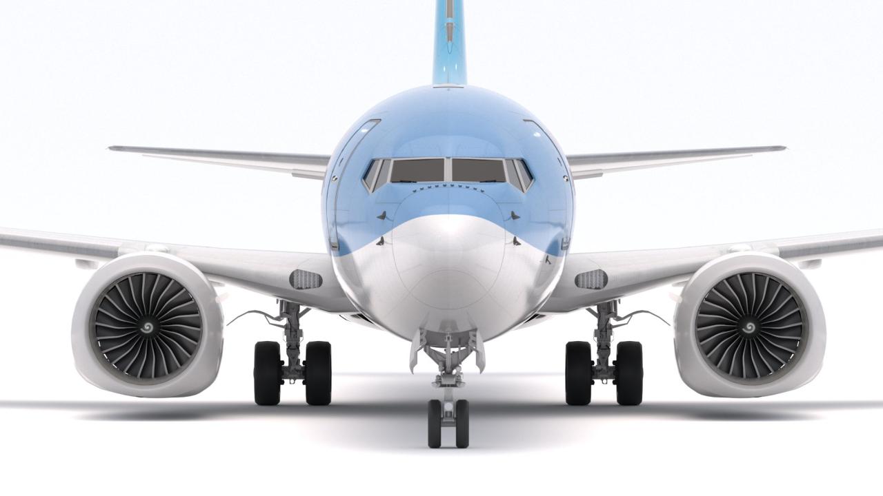 Boeing 737-800 MAX Tui Airlines 3d models