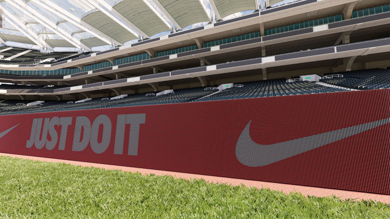 Stadium Led Screen Panel P5 3d models