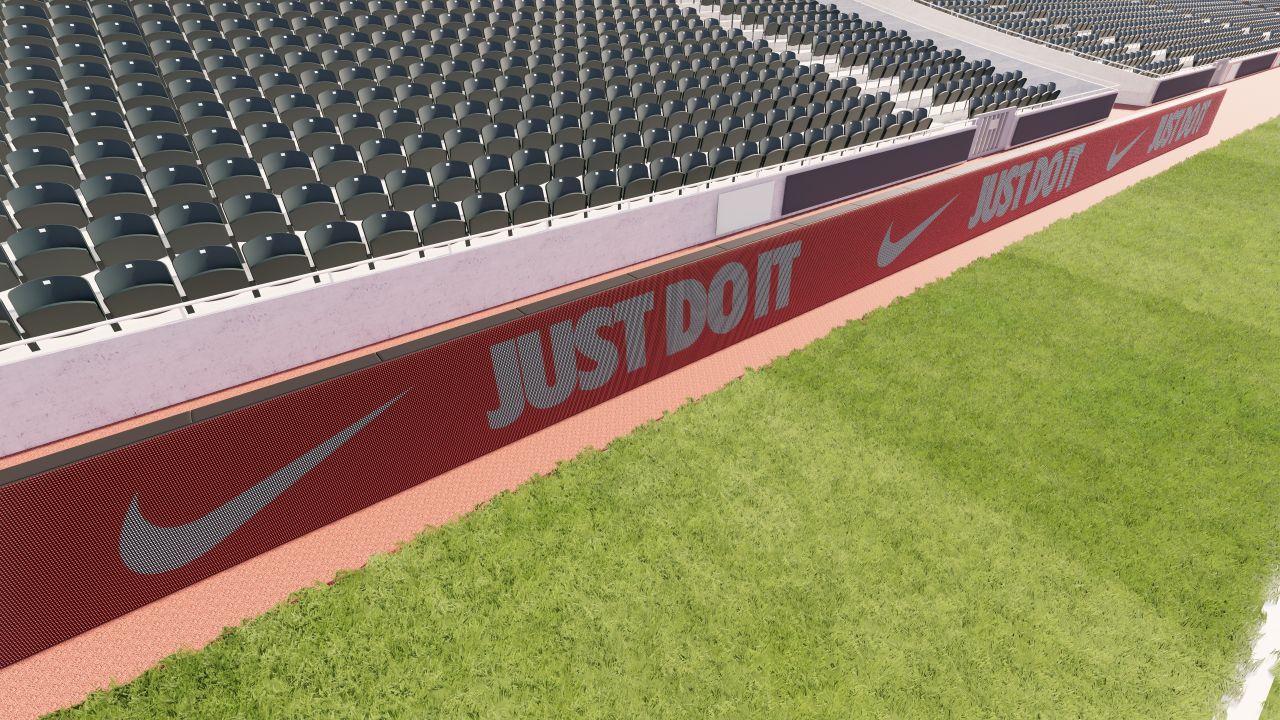 Stadium Led Screen Panel P5 3d models