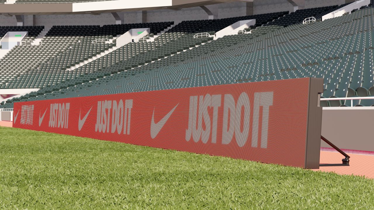 Stadium Led Screen Panel P5 3d models