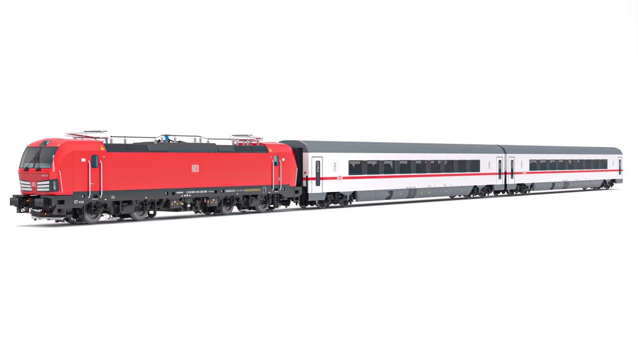 Passenger Train DB Collection 1 3d models