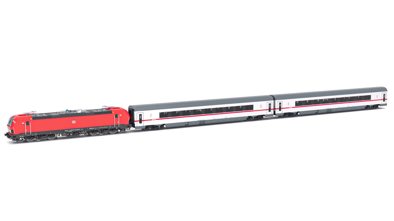 Passenger Train DB Collection 1 3d models