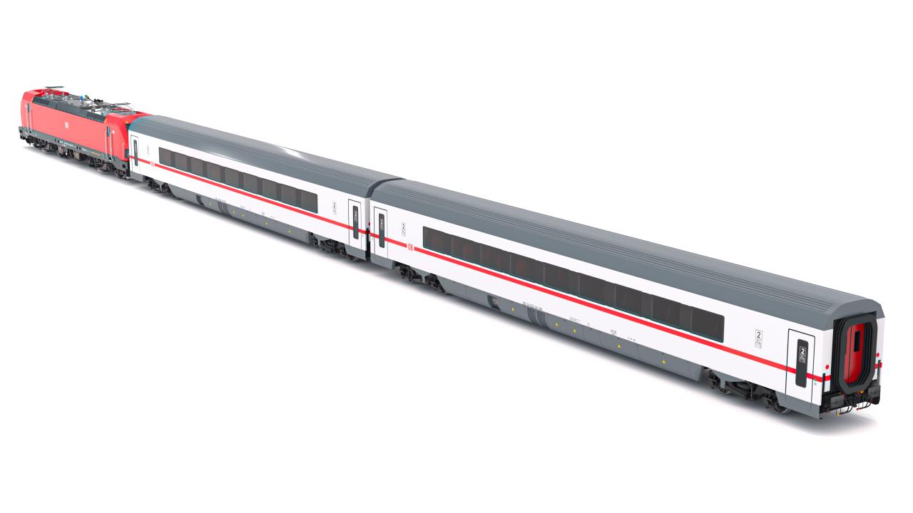 Passenger Train DB Collection 1 3d models