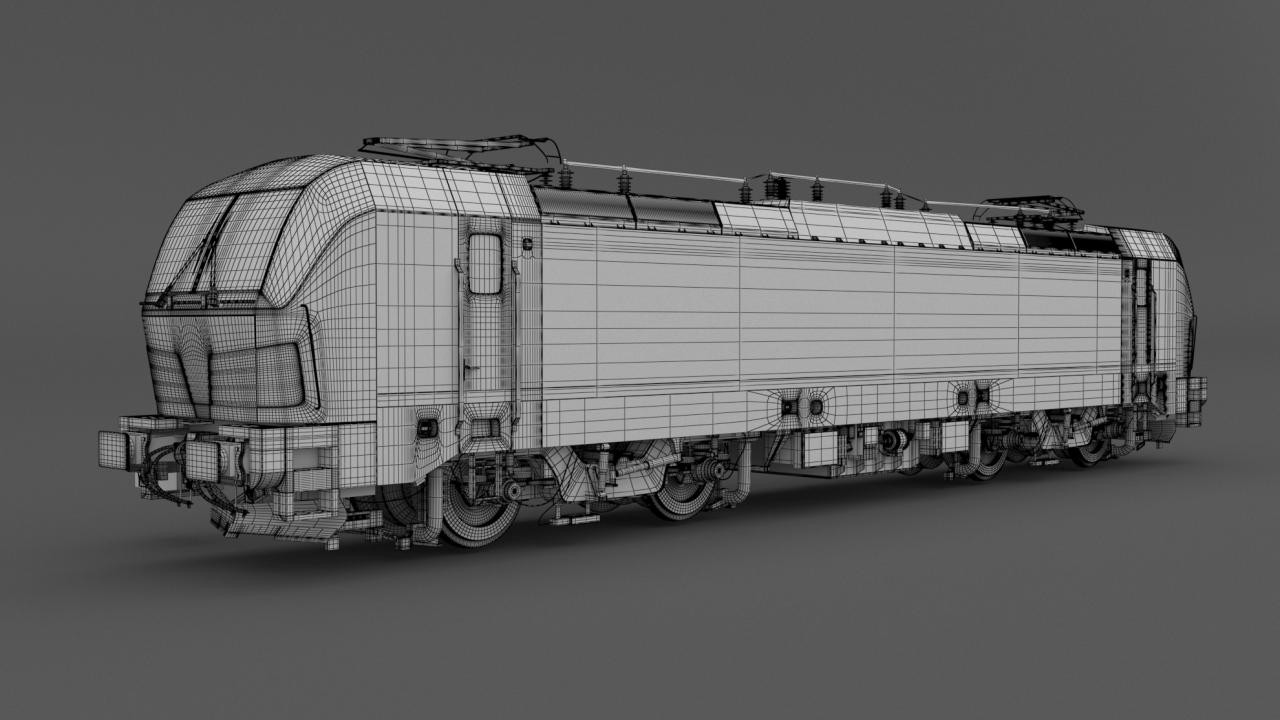 Passenger Train DB Collection 1 3d models