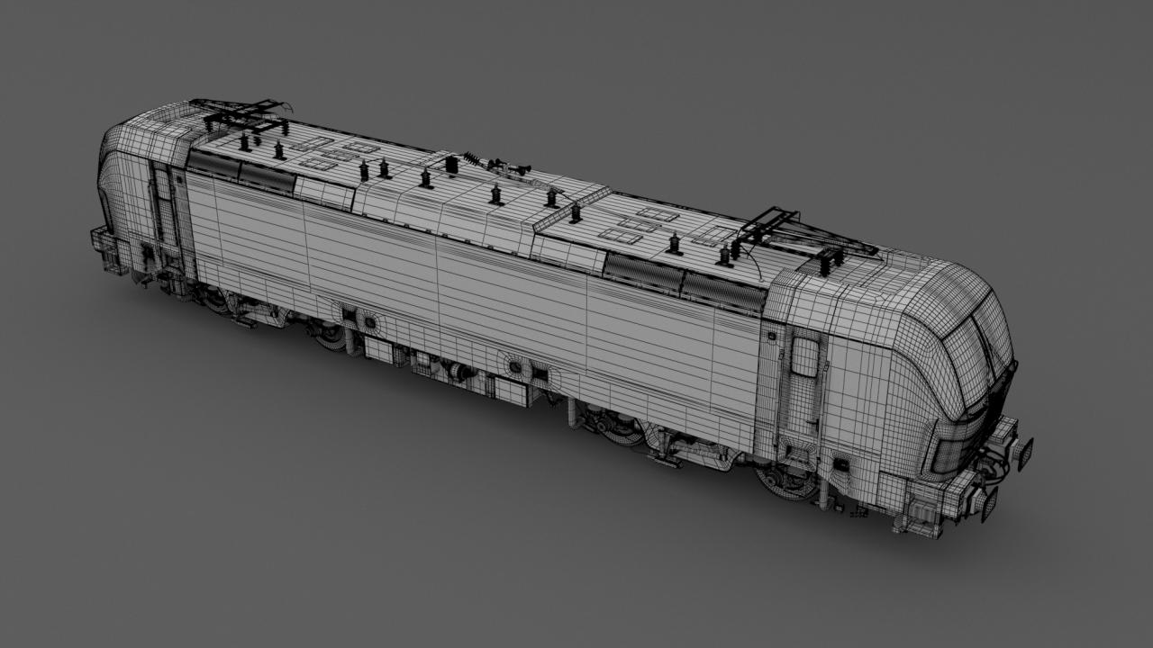 Passenger Train DB Collection 1 3d models
