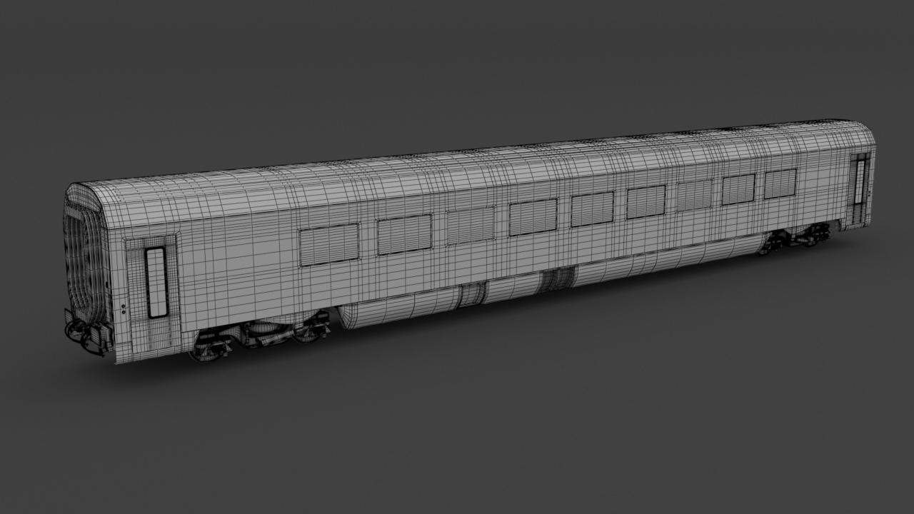 Passenger Train DB Collection 1 3d models