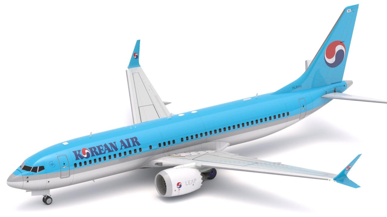 Boeing 737-800 MAX Collection 3d models