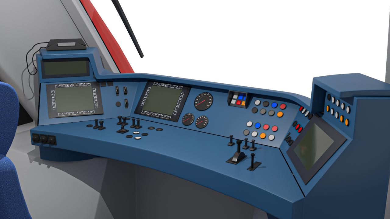 DB Regio Alstom Coradia LINT 81 Train 3d models