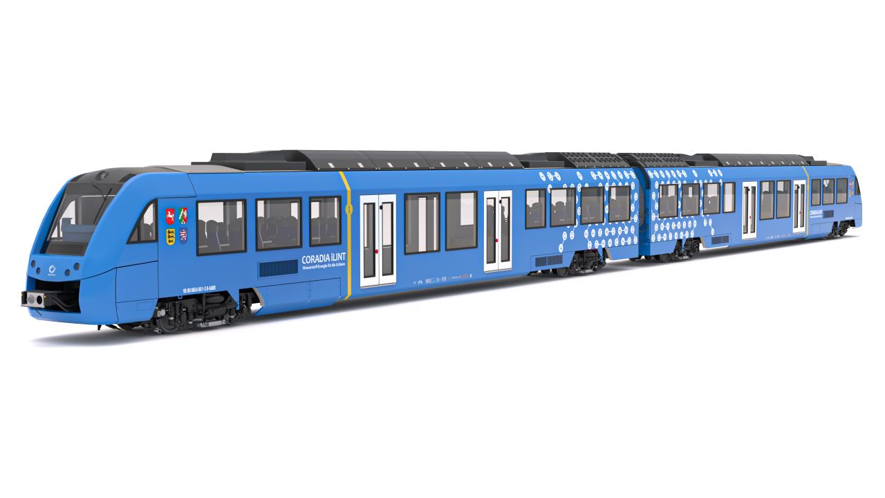 Alstom Coradia iLint 54 Hydrogen Train 3d models