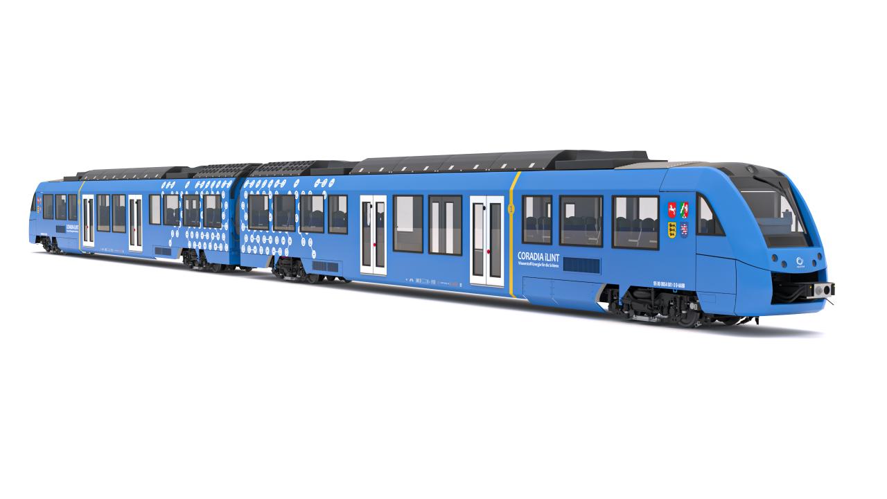 Alstom Coradia iLint 54 Hydrogen Train 3d models