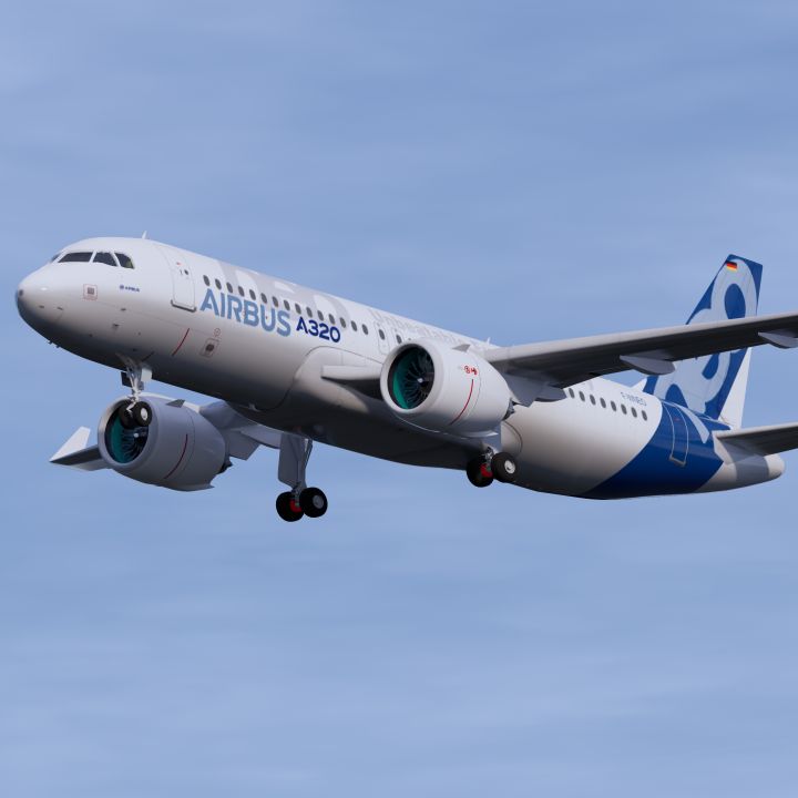Airbus A320neo 3d models