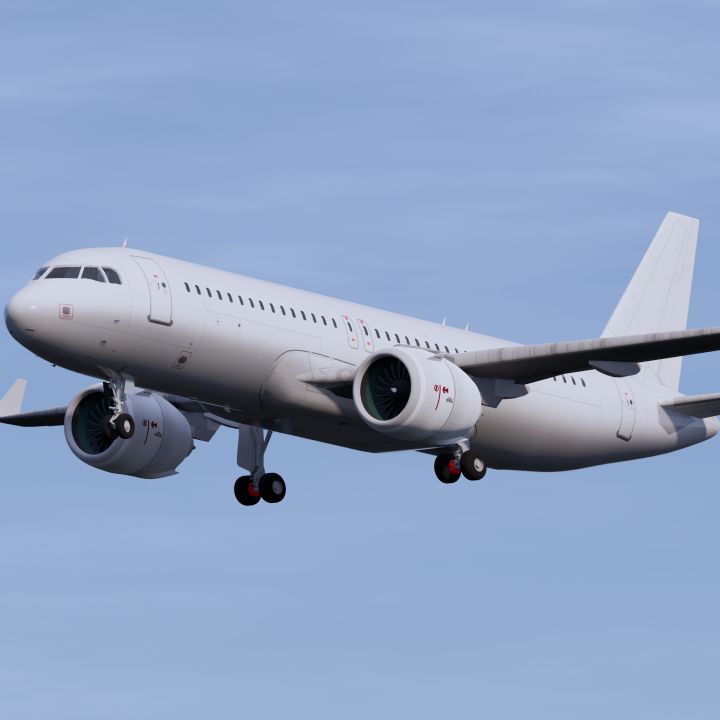 Airbus A320 Generic 3d models