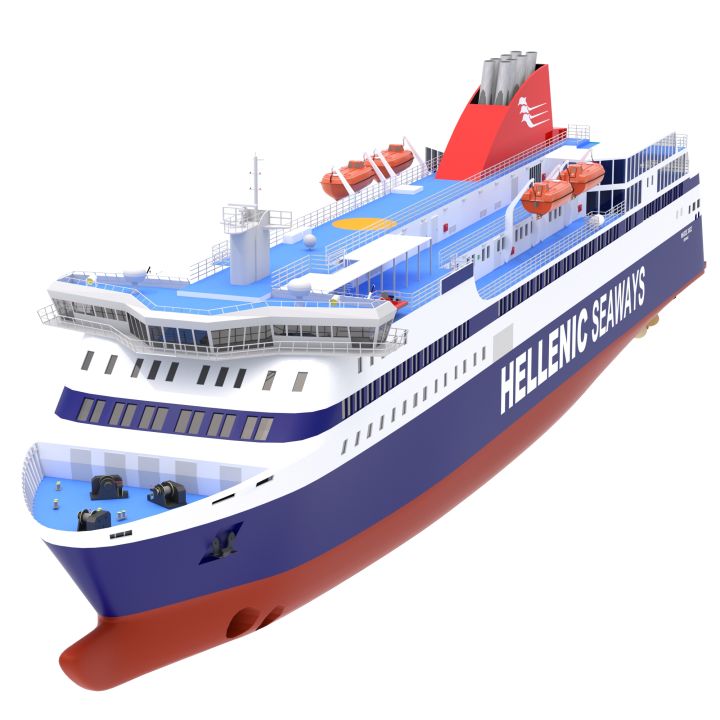 Hellenic Seaways Nissos Chios 3d models