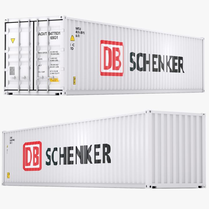 DB Schenker Shipping Container 3d models