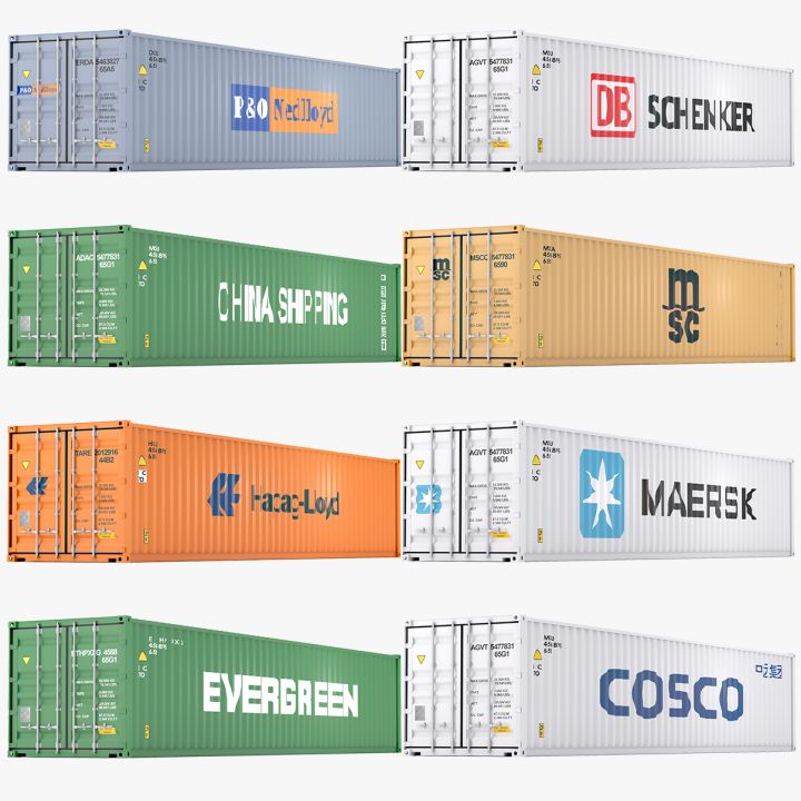 Shipping Containers 3d models