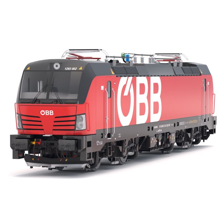 Siemens Vectron OBB 3d models