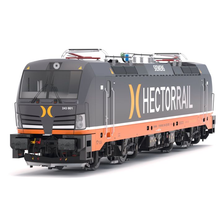 Siemens Vectron Hector Rail 3d models