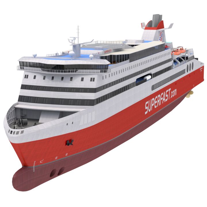 Superfast XI - Superfast Ferries 3d models