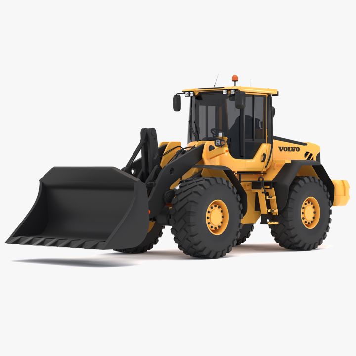 Volvo l90f Loader 2 3d models