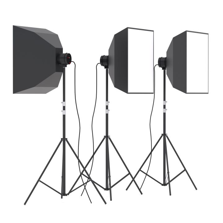 Softbox Studio Light 3d models