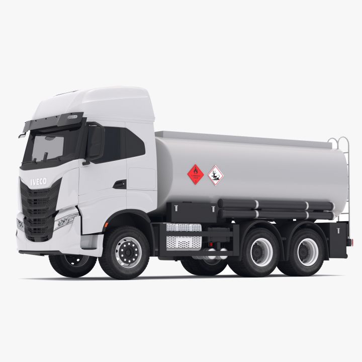 Iveco S-WAY Tanker Truck 6x2 3d models