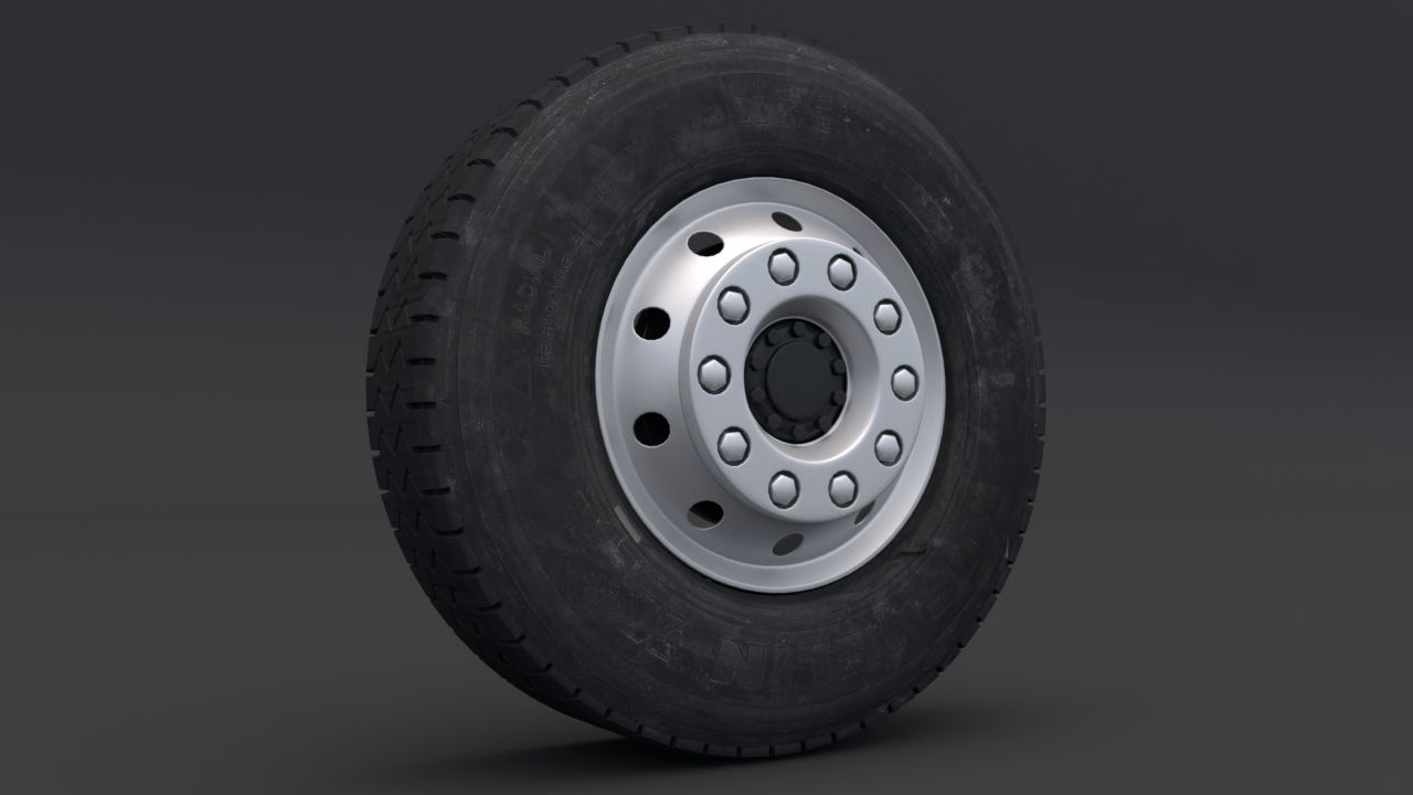 Off-Road Wheel 02 3d models
