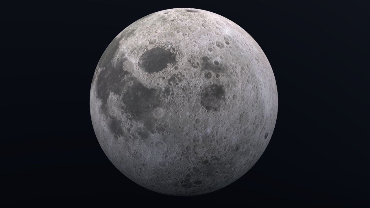 Moon 8K Planet 3d models