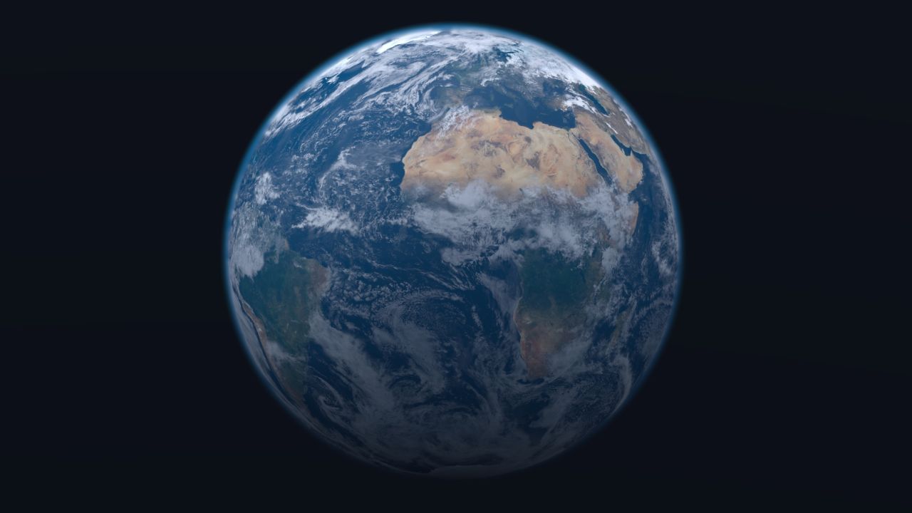 Earth v2 26K Planet 3d models