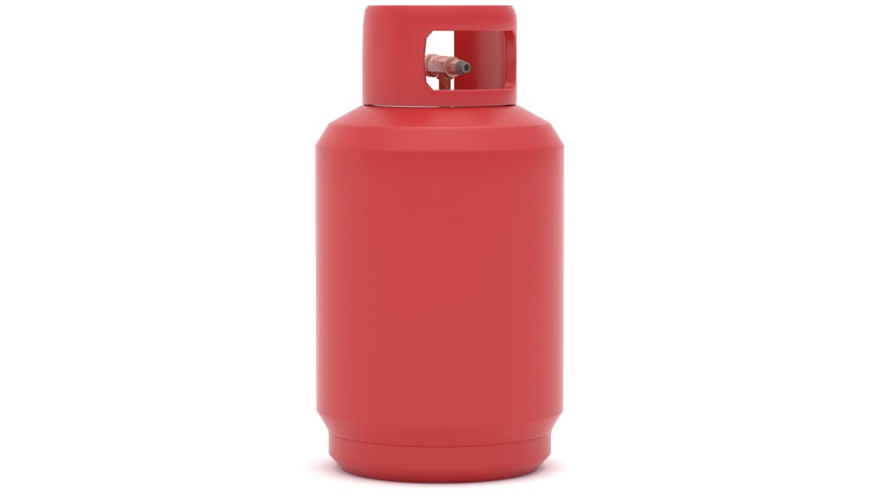 Gas Cylinder 01 3d models