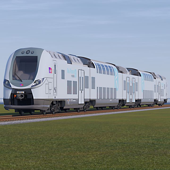 Bombardier Omneo Regio 2N Clear 3d models