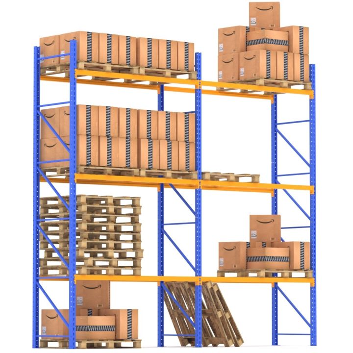 Amazon Warehouse Rack 3d models