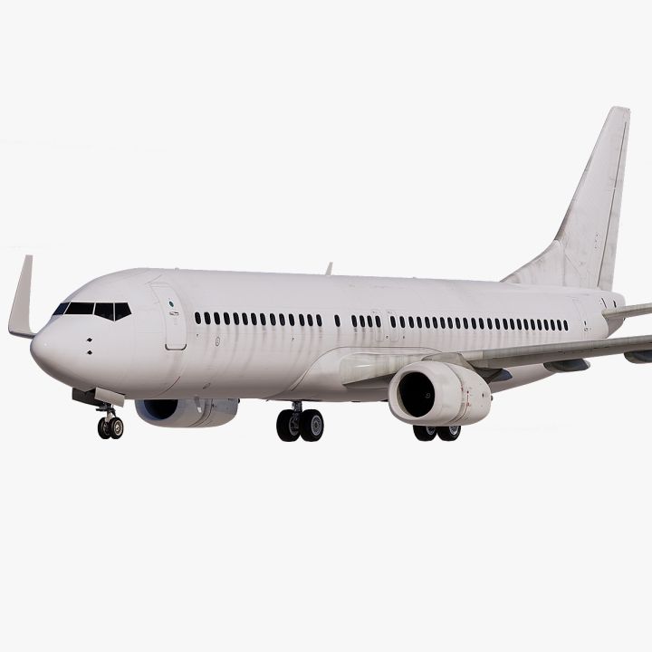 Boeing 737-800 Template Dirty 3d models