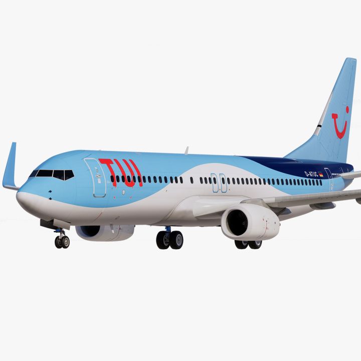 Tui Fly Boeing 737-800 3d models