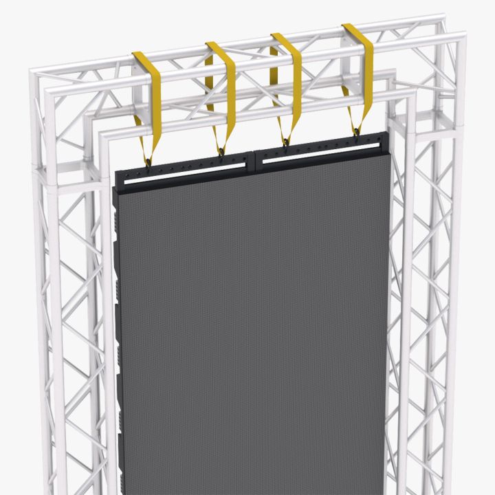 Led Screen Display Panel Monitor and Truss 3d models